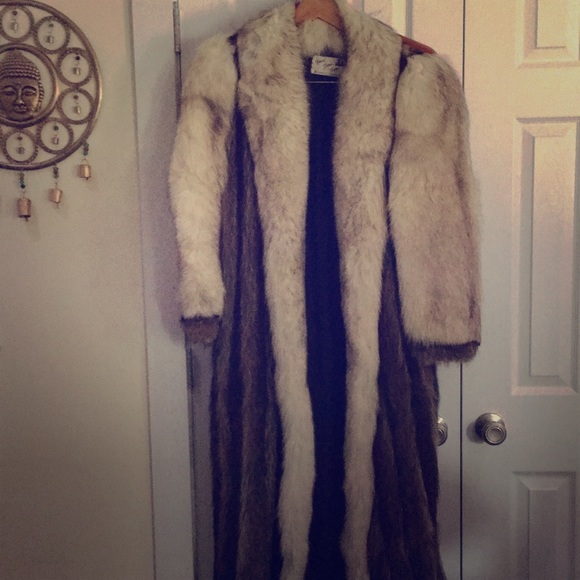 Fox and Raccoon Fur Coat